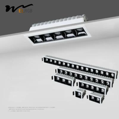 China IP55 plafond ingebouwde LED-strookverlichting 7W 10W 2700K-3000K Warm White Te koop