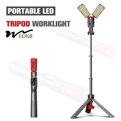 China 3000K 4000K Outdoor Working Light 10000LM Rechargeable Tripod Work Light for sale