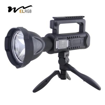 China 90000 Lumens Outdoor Working Light 6000K Rechargeable Hunting Spotlight for sale