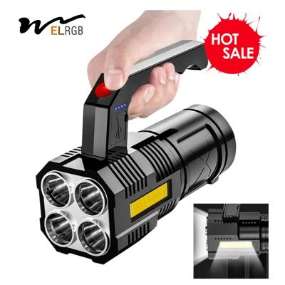 China 1500mah Rechargeable Waterproof Torch Outdoor Working Light 6000K for sale