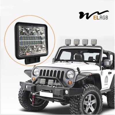 China Aluminium SUV 4 Inch Led Tractor Lights Super Brightness 4 Inch Work Lights for sale