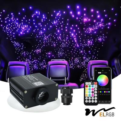 China RGBW 16W Fibra Óptica Iluminação de teto Star Kit Twinkle 12v Carro teto Star Light à venda