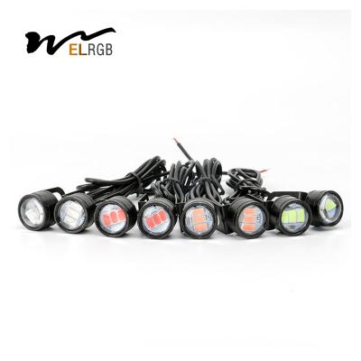 China RCJ LED Factory Headlamp Running Light Eagle Eyes 5630 3SM 3W Car LED Turn Signal Lights Motorcycle Driving Lights for sale