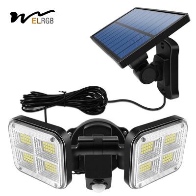 China 2.5W 122PCS LED Solar Powered Lights Motion Sensor Solar Lamp for sale