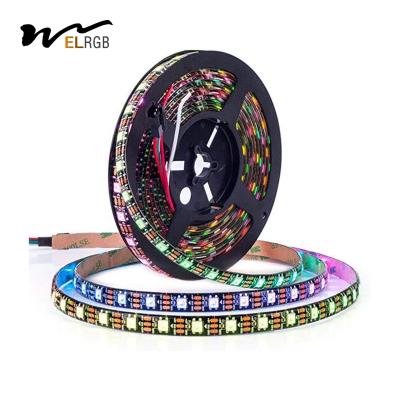 China RGBIC Addressable Neon Rope Light SMD5050 Sticky Led Strip Lights for sale