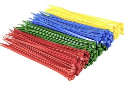 China 3*200mm Zip Cable Ties Nylon 66 Plastic Cable Tie Self Locking en venta