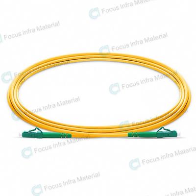 China Single Mode Fiber Optic Patch Cords Simplex Duplex ISO9001 for sale