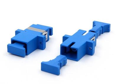 China LAN CATV Simplex Fiber Optic Adapter LC To SC Fiber Connection for sale