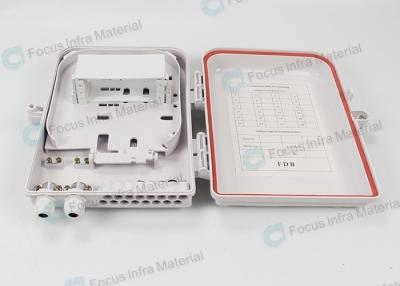 China FTTH ABS 16 Core Fiber Optic Distribution Box 1.3kg OEM Focus Infra for sale