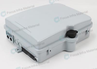 China 16 Core Fiber Optic Distribution Box PLC FTTH Splitter Box for sale