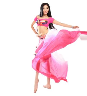 China Ropa rosada brillante de la danza de vientre, trajes egipcios de la danza de vientre en venta