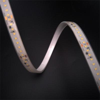 China BK-SS120-24V(W) Thin type silicone led strip lights White color Waterproof can be cuttable for sale