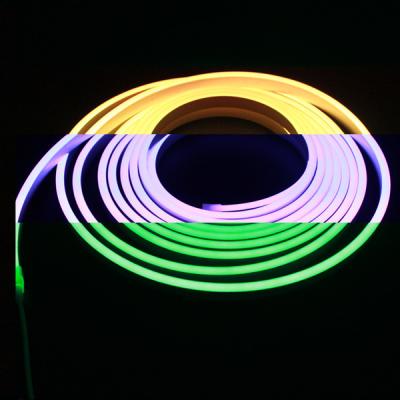 China BK-NS140-12V(RGB) LED flexible Neon light RGB color with controller IP67 waterproof easy installation for sale