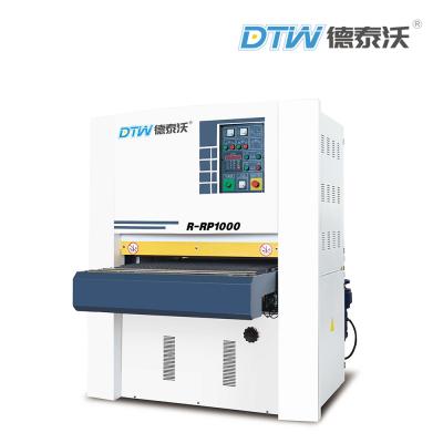 中国 1000mmの幅ベルト紙やすりで磨く機械DTW広いベルトの研摩機 販売のため
