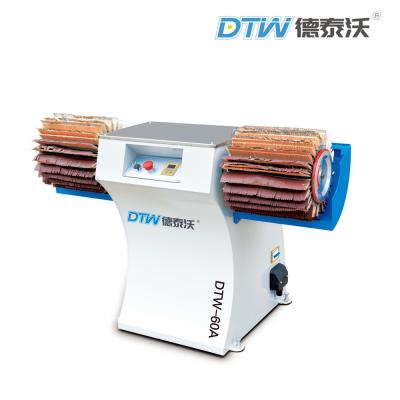 China DTW-60A Wood Manual Sanding Machine Cabinet Sander Machine With Two 300mmRollers for sale