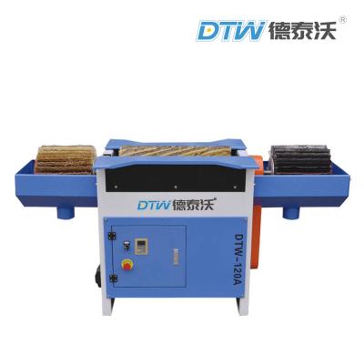 Chine Travail du bois de ponçage manuel Sander Machine Manufacturer de rouleau de brosse de la machine 600MM de DTW-120A à vendre