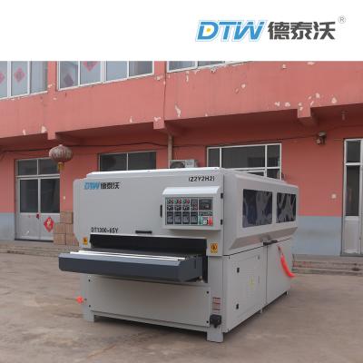 China Panel Brush Sanding Machine 1300mm Width Large Belt Sander DT1300-6SY for sale