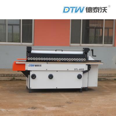 中国 DTL-60DSの側面の研摩機の磨くプロフィール紙やすりで磨く機械側面の研摩機 販売のため
