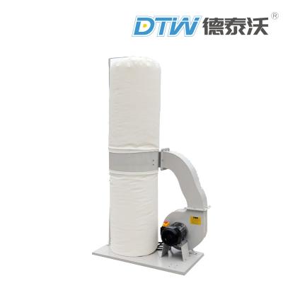 China Quietest Woodshop Dust Collector 2.2KW Woodworking Dust Filter With One Bags for sale