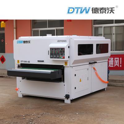 China DT1300-6S Brush Sanding Machine DTW Woodworking Surface Finishing Machine Manufacturer for sale