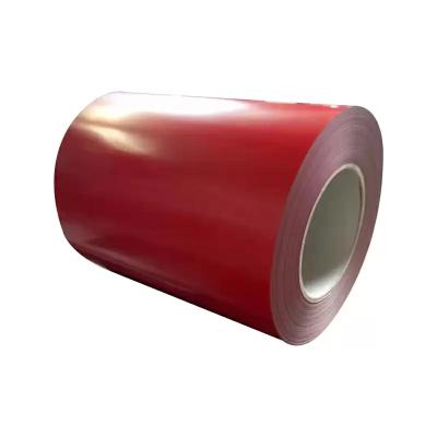 China Red PPGI Coated Coil , Prepainted Galvanized Steel Coil Supplier for sale