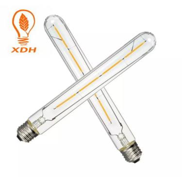 Chine L'ampoule 4W de filament de T30 E27 Edison LED a mené la lumière de filament pour la décoration de chambre à coucher à vendre