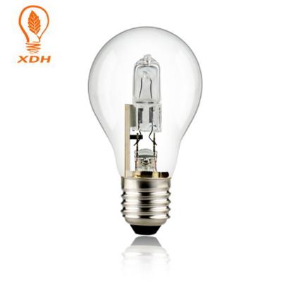 China 52W Filament Bulb White Light A60 E27 Small Halogen Light Bulbs for sale