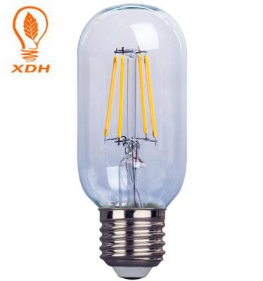 China O filamento dos bulbos 2W 4W 6W 8W do filamento do diodo emissor de luz de T45 E27 Edison conduziu o bulbo à venda