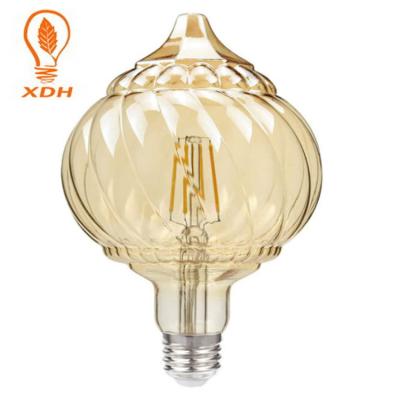 China Globo decorativo 125*170mm do filamento dos bulbos 2700K 4W G125 E27 do filamento do feriado à venda