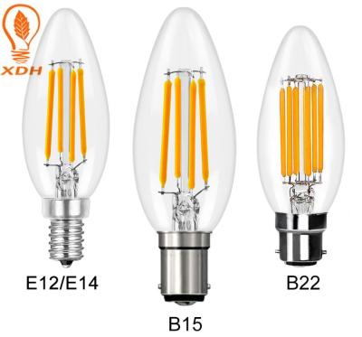 Chine C35 lampe des ampoules des candélabres LED 2W 4W E12 E14 B15 B22 230V LED à vendre
