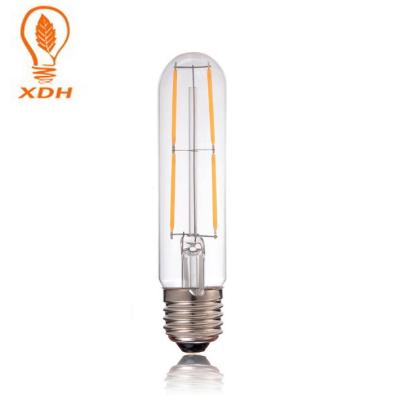 China 130mm E27 Tubular LED Light Bulbs T30 Edison Bulb 4w 2700k E26 for sale