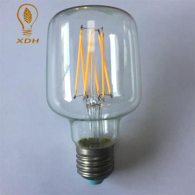 China Bulbos 240V E27 3000K Dimmable do filamento do diodo emissor de luz de PS60 6w Edison à venda