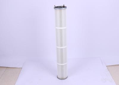 Китай Плиссированные воздушные фильтры тележки, Nano воздушный фильтр газовой турбины волокна для удаления пыли продается