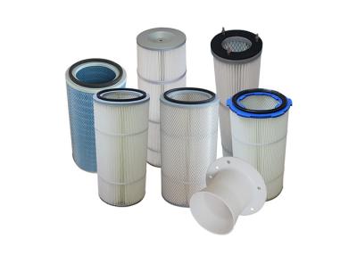 Cina OEM di certificazione della cartuccia ISO9001 di filtro dell'aria del collettore di polveri della fibra di vetro in vendita