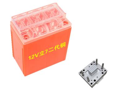 China 12V Hot Runner Plastic Battery Mould Single Cavity For Motorcycle Battery for sale