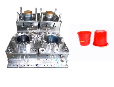 China PP PA ABS Plastic Bucket Mould Cold Runner Multi Cavity High Hardness Long Life Time for sale
