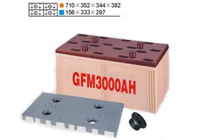 中国 GFM3000AHの電槽のサイズ710*352*344*38mmのためのプラスチック注入電池型 販売のため