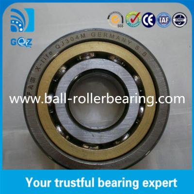 China QJ304M 4 Point Contact Ball Bearing 25 Degree Contact Angle 15mm Height for sale
