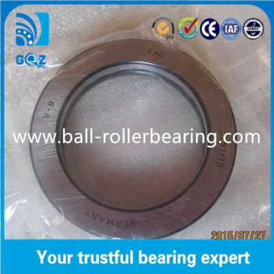 China Chrome Steel 51110 Thrust Ball Bearing Two Way C0 C1 Clearance Free sample for sale