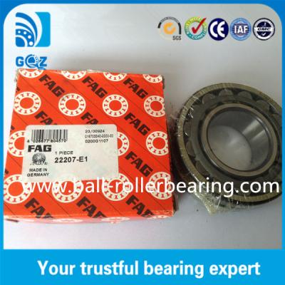 China Spherical High Precision Roller Bearing , Car Wheel Roller Bearing FAG 22207-E1 for sale