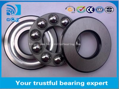 China Professional Single Direction Thrust Ball Bearings , Axial Thrust Bearing 51207 for sale