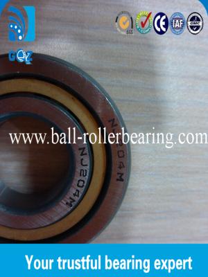 China NJ 204M Cylindrical Roller Bearings , Double Row / Single Row Roller Bearing for sale