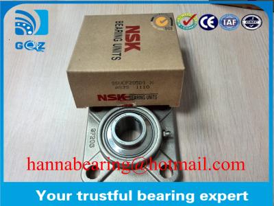 China Long Durability Four Bolt Flanged Housing SSUCF203 Pillow Block 17x86x33.3mm for sale