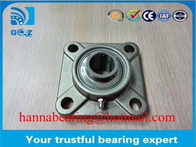 China SSUCF204 Square Pillow Block Bearing Stainless Steel Material High Precision 20x86x33.3mm for sale