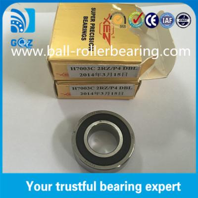 China Back to Back Duplex Angular Contact Ball Bearing H7003C 2RZ/P4 DBL 17*35*10 for sale
