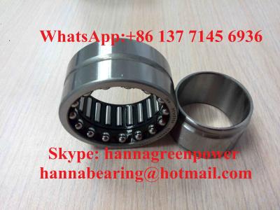 China 35x55x27mm Needle Roller Bearing NKIA5907 Angular Contact Bearing With Inner Ring for sale