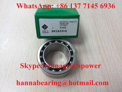 China Plastic Cage NKIA5910 Needle Roller Bearings Thrust Angular Contact Bearing 50x72x30mm for sale