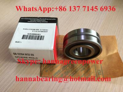 China SB 22204 W33 SS Spherical Roller Bearing With Double Seals 20x47x18mm for sale