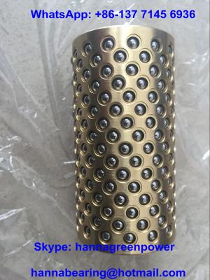 中国 JDB の銅のブッシュの袖の自動注油式の極度の精密グラファイトの真鍮軸受け 販売のため
