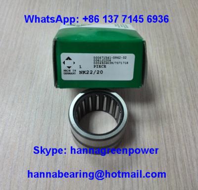 China Light Series NK8/12-TV Polyamide Cage Needle Roller Bearing With Oil Hole 8x15x12mm for sale